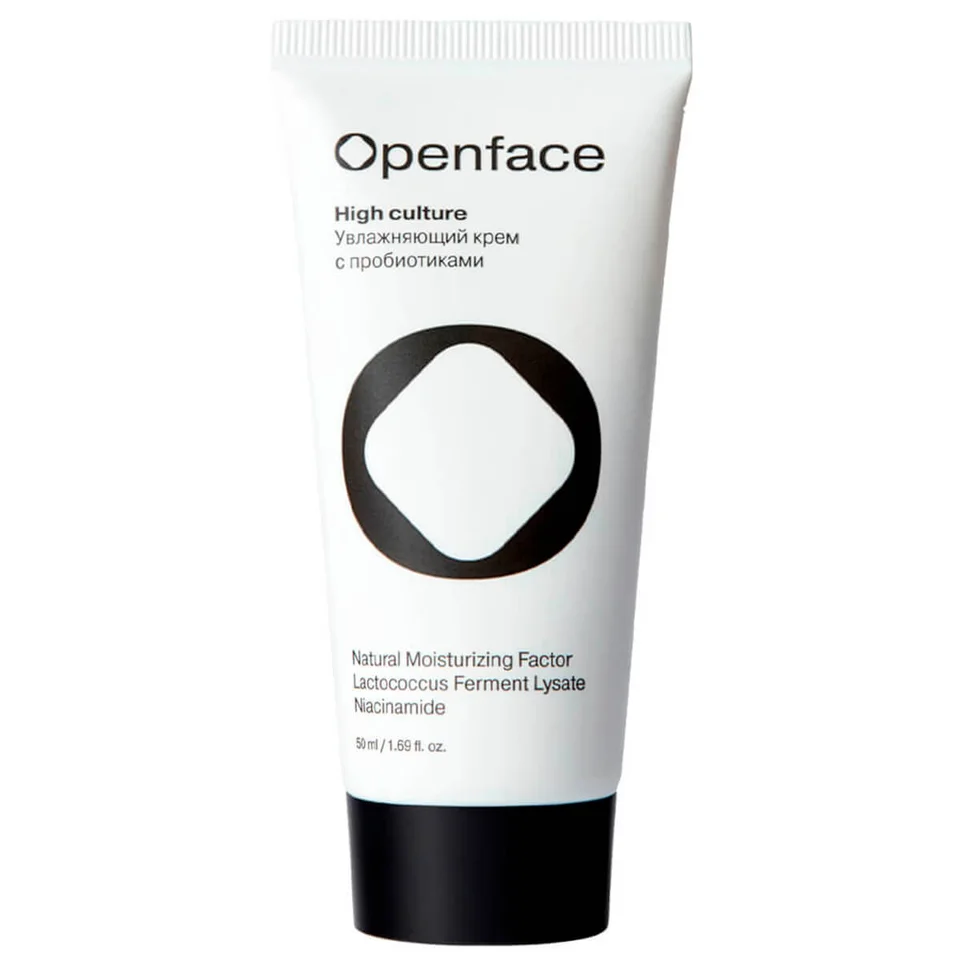 High Сulture Увлажняющий крем для лица с пробиотиками, 50 мл, Openface