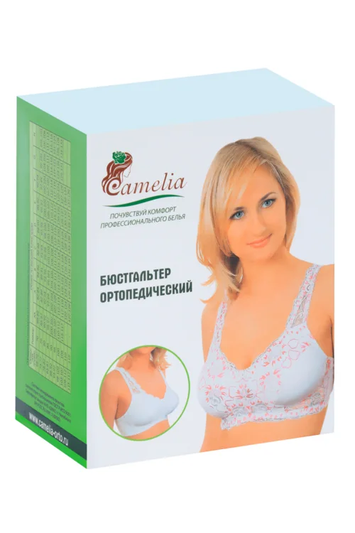 Бюстгальтер Camelia ортопедический для фиксации протеза молочной железы 0385/1У черн 100 D