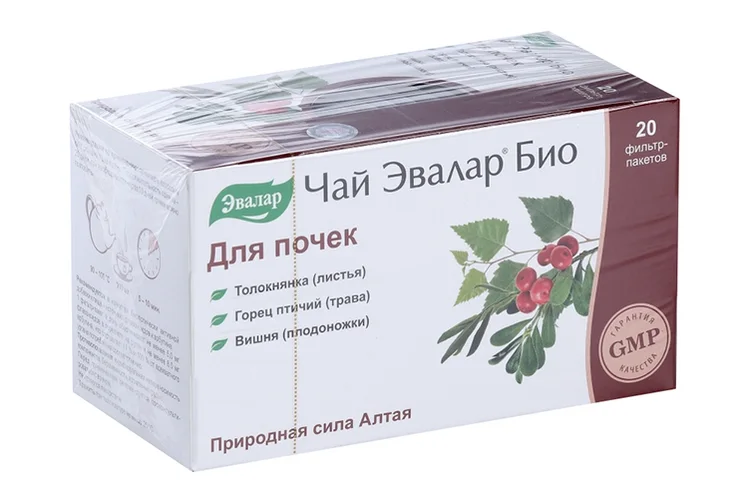 Чай Эвалар Био для почек, 1,5 г, 20 шт