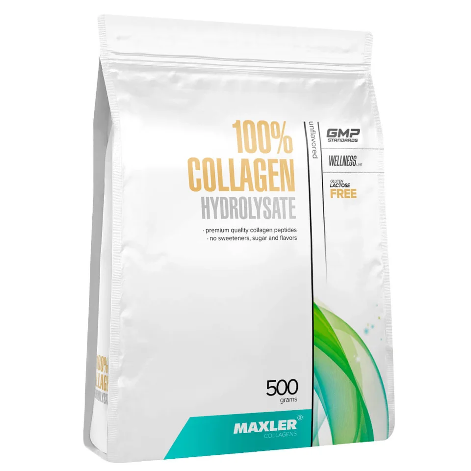 Гидролизат коллагена 100% (Collagen Hydrolysate) без запаха и вкуса 500 гр Maxler