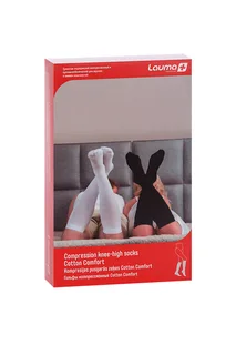 Гольфы Лаума Медикал Cotton Comfort 1 класс компресс р 39-41 белые