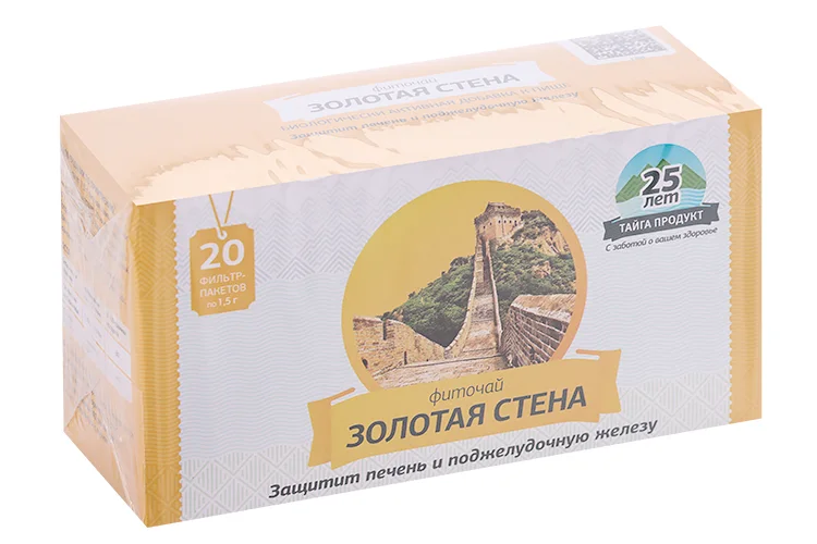 Фиточай ТП Золотая стена для печени / поджелудочной, 1,5 г, 20 шт, фильтр-пакет