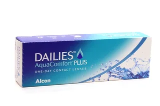 Линзы Alcon Dailies Aqua Comfort Plus контактные однодневные (диоптрия -1,0) 30 шт