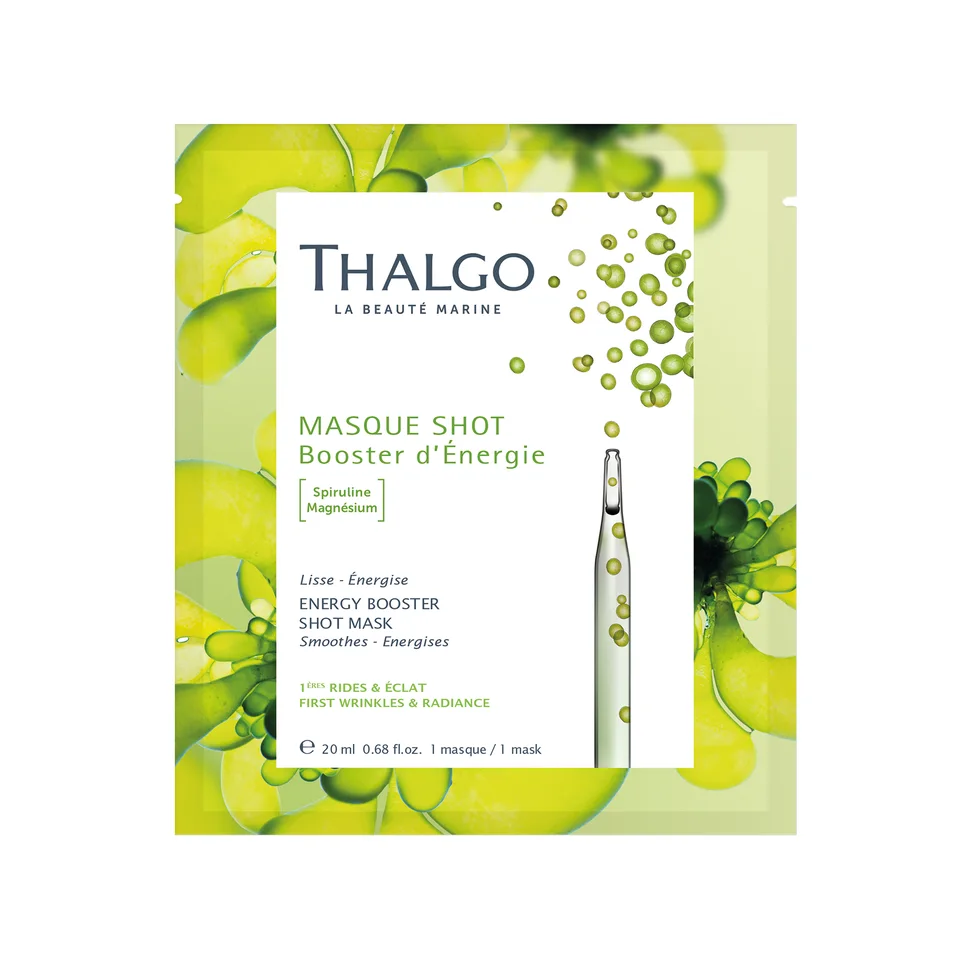 Thalgo Spiruline Boost экспресс-маска со спирулиной энергизирующая 20 мл