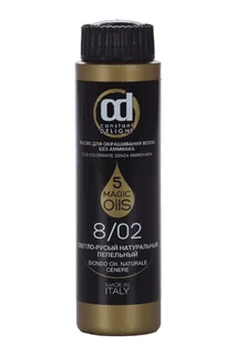 Масло Constant Delight Magic Oils для окрашивания волос 8/02 натуральный пепельный 50 мл