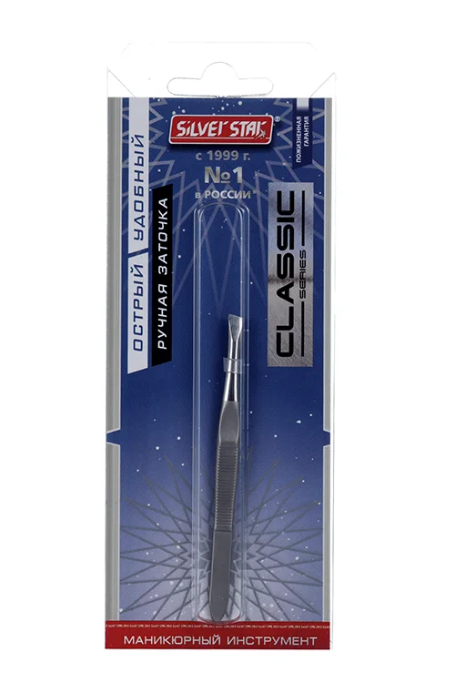 Пинцет Silver Star косой АТ 9924 Classic
