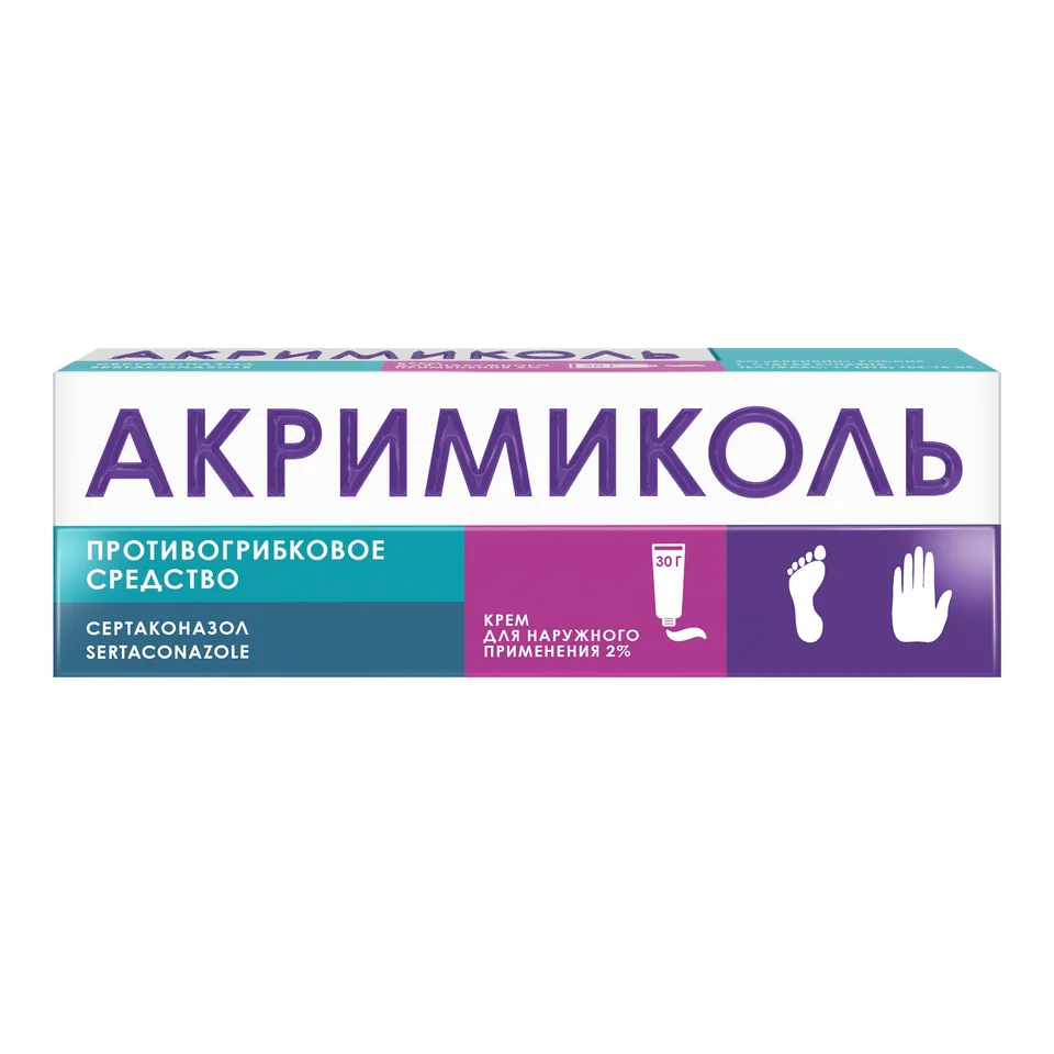 Акримиколь крем 2 % 30 г