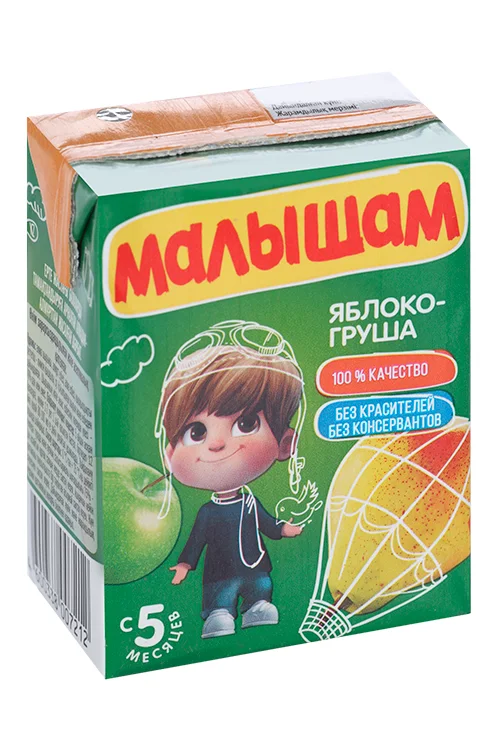Нектар Фрутоняня Малышам яблоко / груша (с 5 мес) 0,2 л