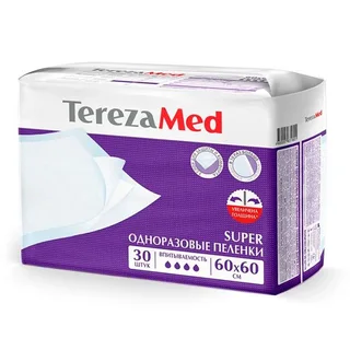 Терезамед пеленки супер 60×60 см 30 шт
