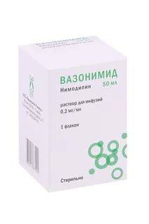 Вазонимид 0.2 мг / мл, 50 мл, раствор для инфузий