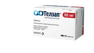 Телзап 80 мг 90 шт таблетки
