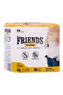 Подгузники-трусы Friends Classic для взрослых р XL 10 шт