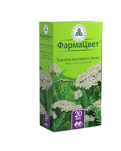 Тысячелистник трава фильтр-пакет 1,5 гр 20 шт