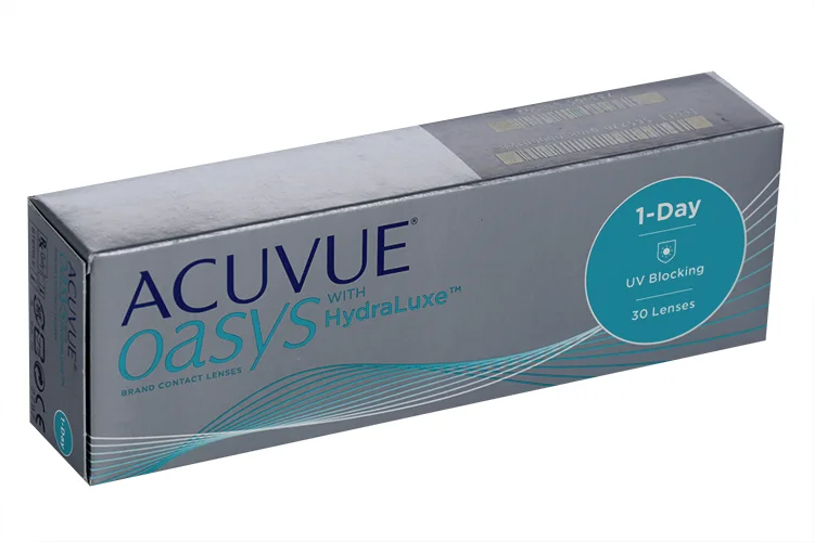 Контактные линзы Acuvue Oasys 1-Day with hydraluxe