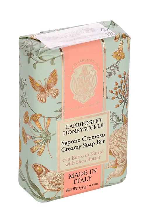 Крем-мыло La Florentina Butterfy Honeysuckle Жимолость Душистая 275 гр