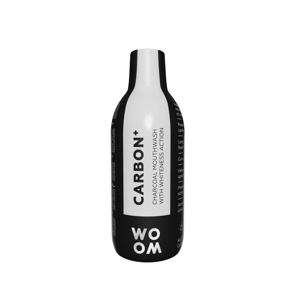 Ополаскиватель Woom Carbon+ Отбеливающий,