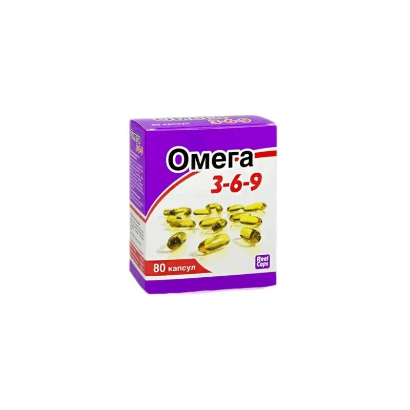Омега 3-6-9 Капс.1600 мг 80 шт