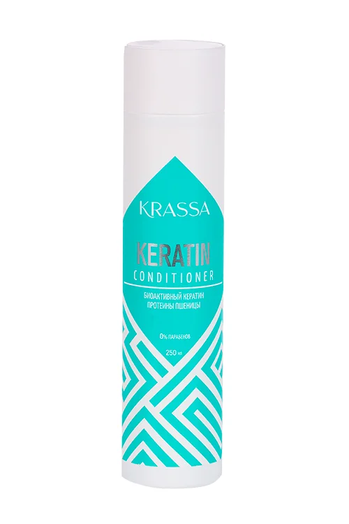 Кондиционер Krassa Professional Keratin для волос с кератином 250 мл