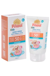Аква-крем Пикул для детей солнцезащитный SPF 50+ (с 0 мес) 150 мл