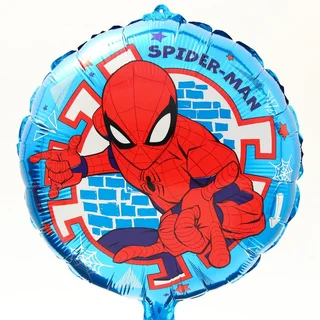 Шар Marvel фольгированный круг Spider-man Человек-паук