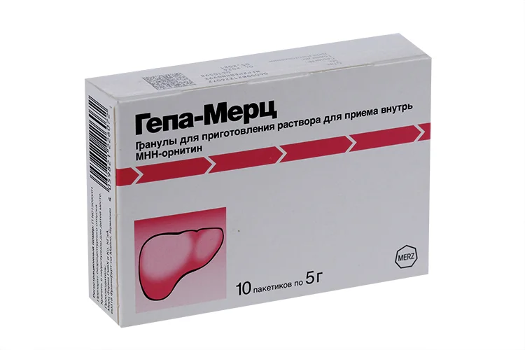 Гепа-Мерц гранулы 3 г 10 шт