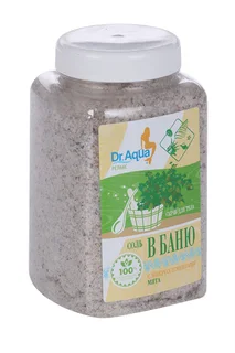 Скраб Dr Aqua Релакс Соль В Баню мята 850 гр