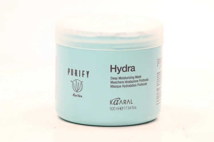 Маска Kaaral для волос Purify Hydra интенсивная увлажняющая питательная с алоэ вера 500 мл