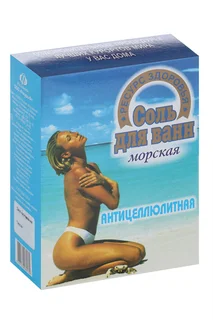 Соль для ванн Антицеллюлитная, 600 г, п/п пакет