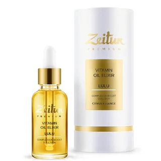Масляный эликсир для лица витаминный Lulu Для сияния тусклой кожи 30 мл Zeitun