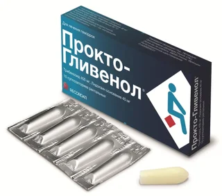 Прокто-гливенол свечи 400 мг 10 шт