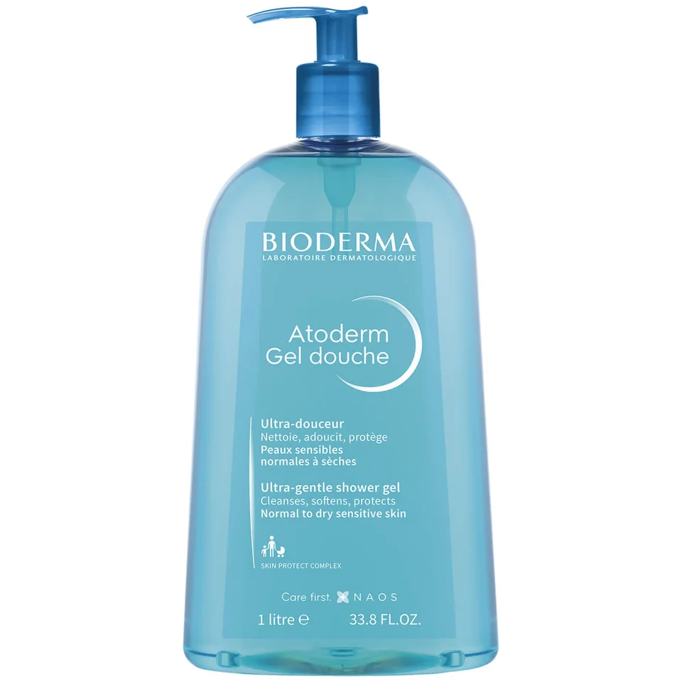 Atoderm Гель для душа Мягкий очищающий для всей семьи 1000 мл Bioderma