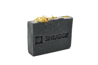 Шунгитовое твердое мыло лечебное ручная работа Shugge 50 гр