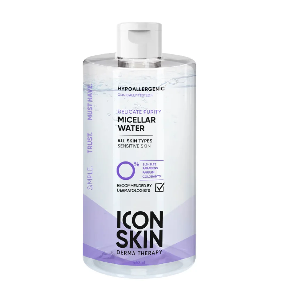 Вода мицеллярная Icon Skin Delicate Purity очищающая 450 мл