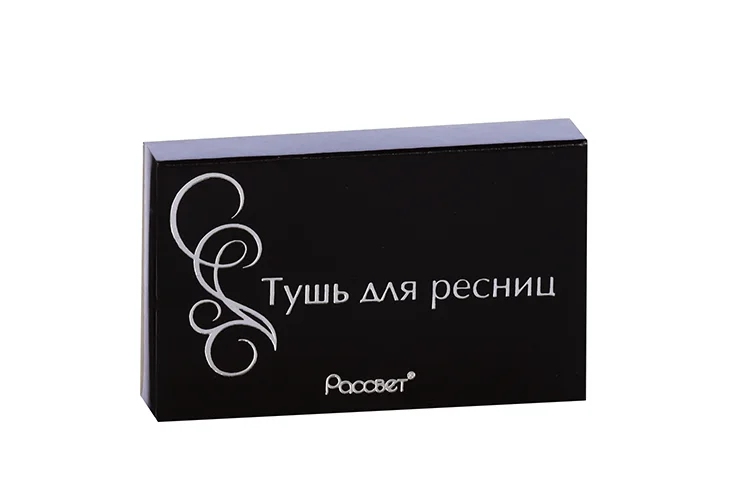 Тушь для ресниц Бархатная с кисточкой твердая Т3 коричневый 5,3 гр