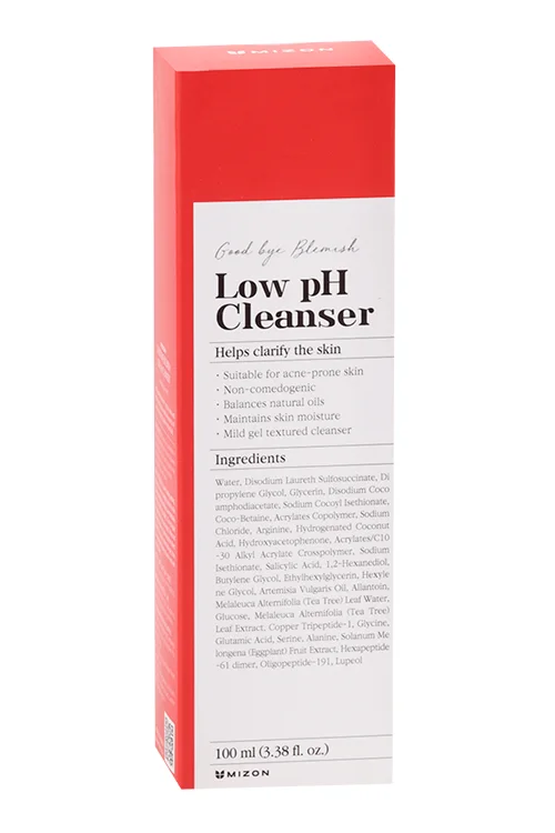 Пенка Mizon Good Bye Blemish Low pH Cleanser для умывания, 100 мл