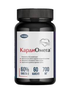 КардиОмега 60%, банка 60 шт