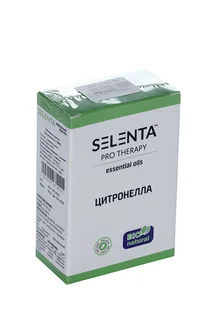 Масло Selenta эфирное цитронелла натуральное 30 мл