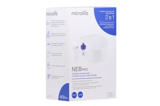 Ингалятор небулайзер Микролайф Neb-Pro 2в1 компресс профессиональный