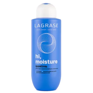 Шампунь HI,Moisture интенсив увлажняющий для сухих волос, 500 мл, LA Grase