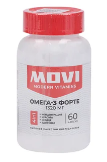 Omega-3 Форте Movi 60 шт капсулы
