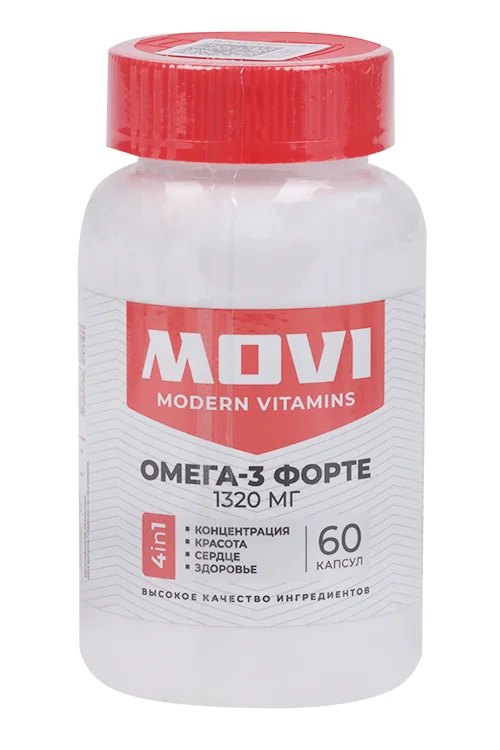 Omega-3 Форте Movi 60 шт капсулы