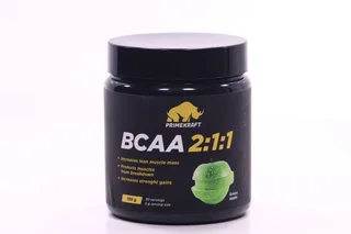 Аминокислоты Bcaa 2:1:1 Prime Kraft 30 порций зеленое яблоко, 150 г