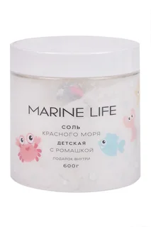 Соль для ванн Marine Life Красного моря детская с ромашкой 600 гр