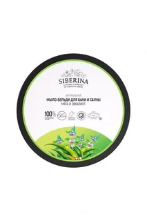 Мыло-бельди Siberina мята / эвкалипт для бани и сауны 170 гр