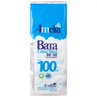 Вата Мед Хирург Нестер "Зиг-Заг" 100Г N1