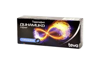 Динамико Лонг таб. п/о 20 мг 1 шт