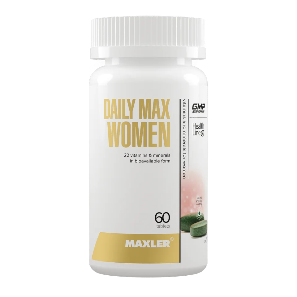 Витаминно-минеральный комплекс для женщин Maxler Daily Max Women 60 шт