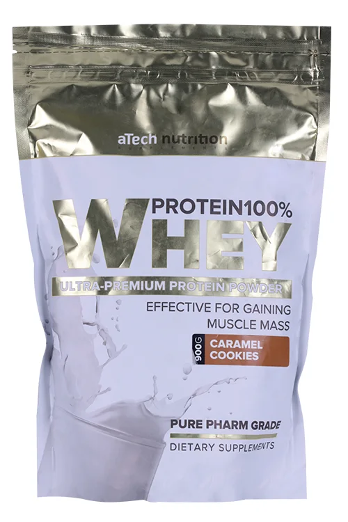 Whey Protein 100% Печенье карамель (SS) 900 гр