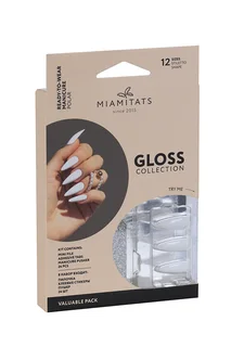 Набор накладных ногтей Miamitats Gloss (Stiletto) Polar (2821)