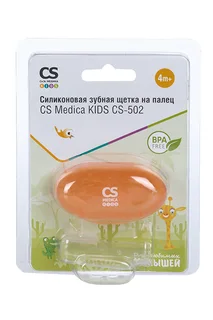 Зубная щетка Си Эс Медика Кидс силик / жеват (CS-502)